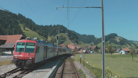 Vista dalla cabina - FFS RBDe 566